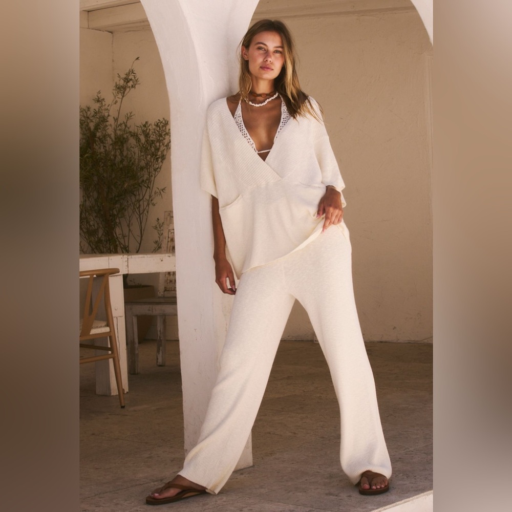 Free People Beach Jaclyn Knit Sweater Size Small